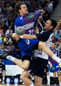 Handball Spielszene Metelmann